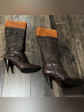 Cole Haan collection brown boots